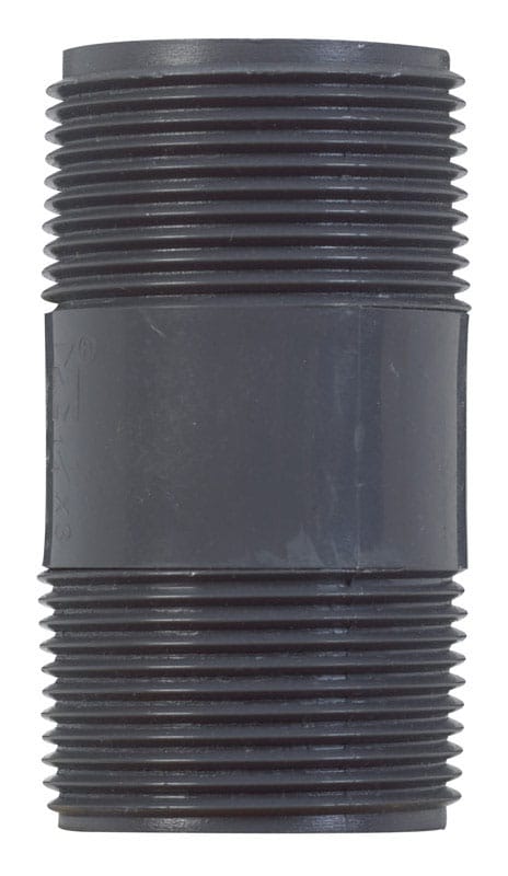 B&K 506-030 Schedule 80 1-1/4 in. MIP X 1-1/4 in. D MIP PVC 3 in. Nipple 1 pk