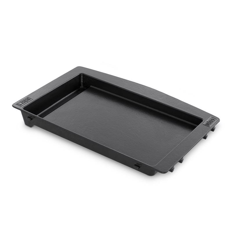 Weber 7599 Genesis Cast Iron/Porcelain Grill Top Griddle 18.9 in. L X 13.2 in. W 1 pk