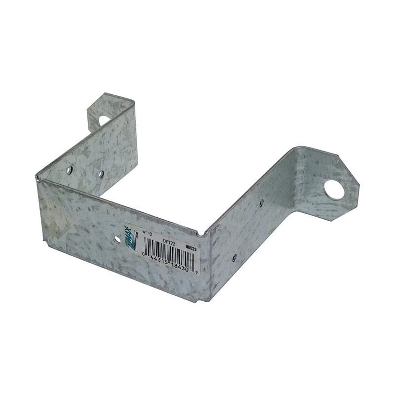 Simpson Strong-Tie DPT7Z ZMax 6.31 in. H X 1.5 in. W 14 Ga. Steel Deck Post Tie