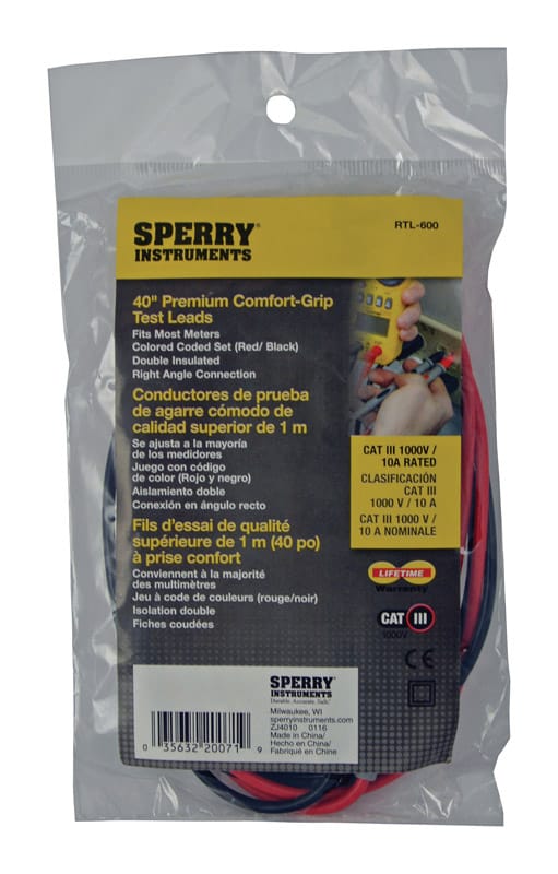 Sperry RTL-600 1000 V Lead Wire Replacement