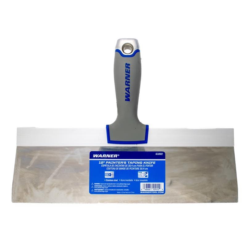 Warner 6110922 Stainless Steel Taping Knife 1 in. H X 8.9 in. W X 12 in. L