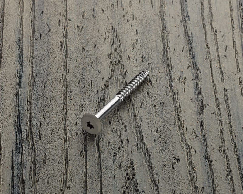 Starborn FST53L09188 Deckfast No. 9 X 1-7/8 in. L Dark Gray Star Pan Head Fascia Screws 100 pk