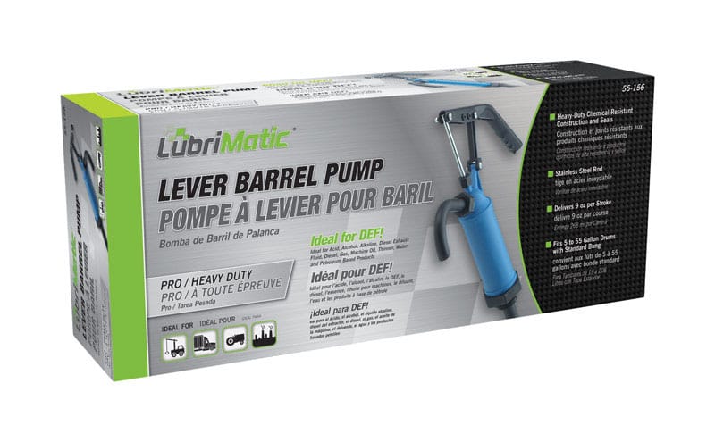 Lubrimatic LUBR55156 Manual Lever Barrel Pump
