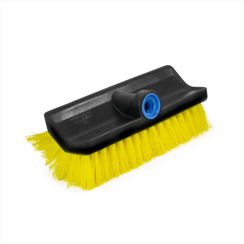 Unger 976830 10 in. W Hard Bristle Polypropylene Handle Multi-Angle Scrub Brush