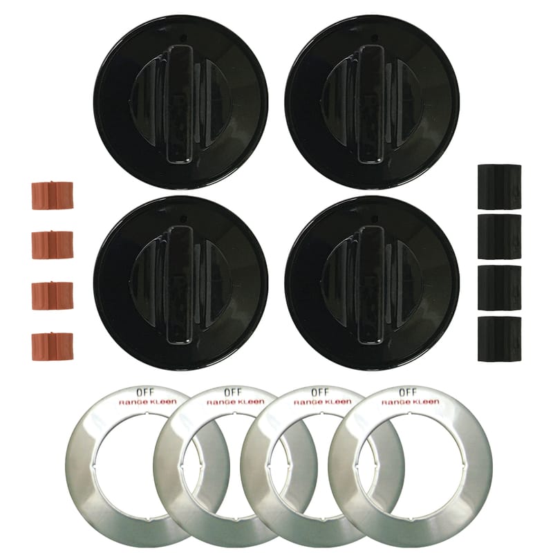 Range Kleen 8214 Plastic Replacement Knob Kit