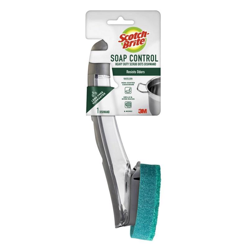 Scotch-Brite 651A-4 Heavy Duty Dishwand Brush For Multi-Purpose 1 pk