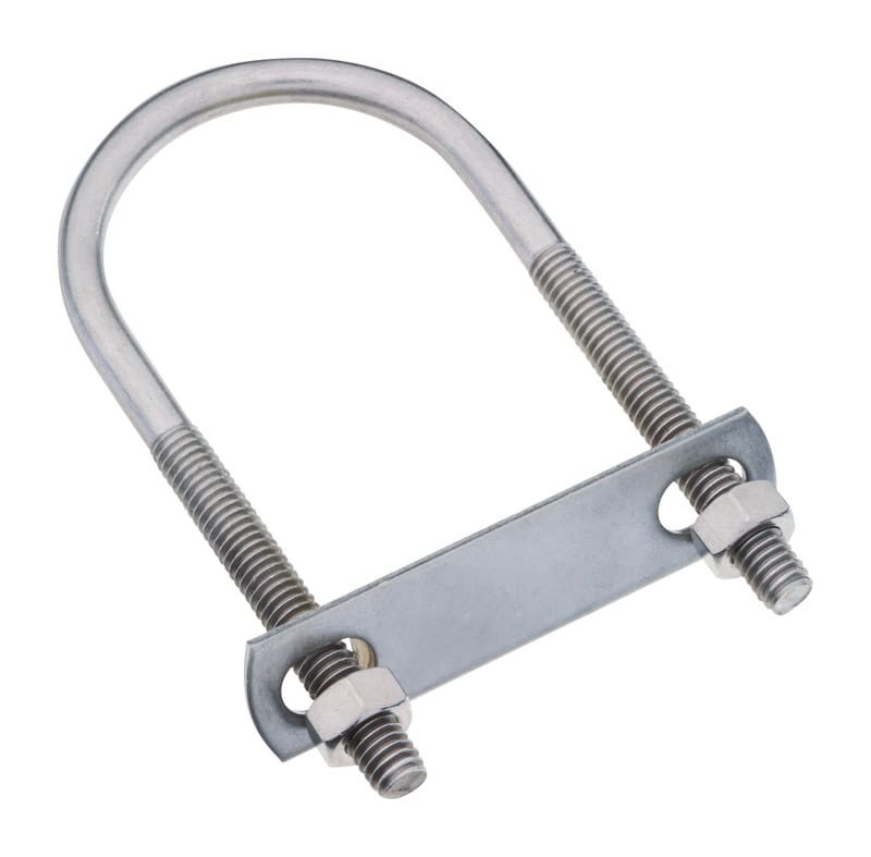 National Hardware N222-463 5/16 in. X 2 in. W X 4-1/2 in. L Coarse Stainless Steel U-Bolt