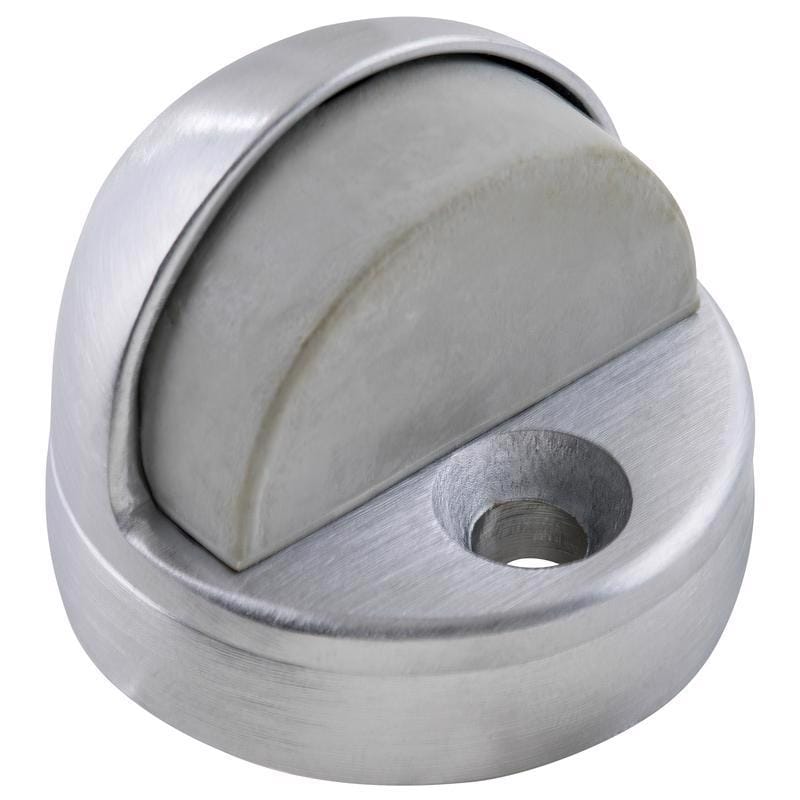 Brinks BC40074 Commercial Brass Satin Chrome Door Stop Mounts to floor 1.75 in.
