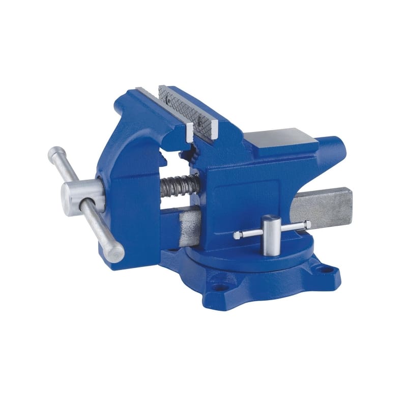 Irwin 4935507 4.5 in. Steel Workshop Bench Vise Swivel Base