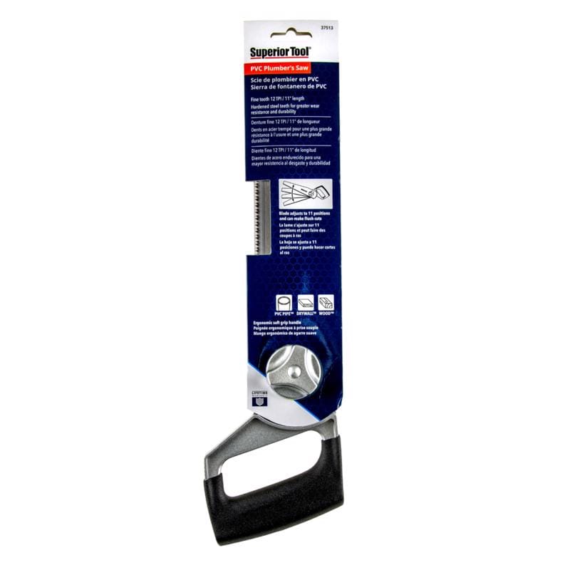 Superior Tool 37513 PVC Pipe Saw Assorted 0 pk