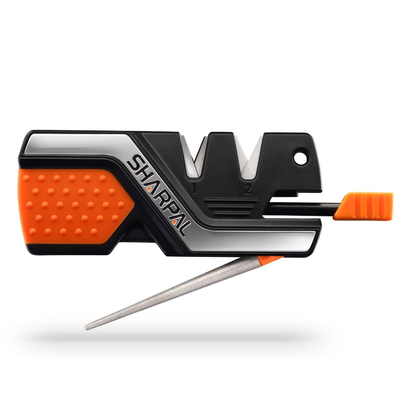 Sharpal 101N 6-in-1 Carbide/Diamond Knife Sharpener and Survival Tool 400 Grit 1 pc