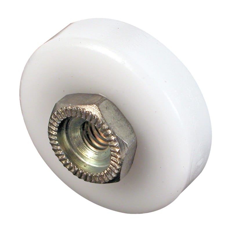 Prime-Line M 6003 7/8 in. D X 0.25 in. L Nylon Shower Door Roller 2 pk