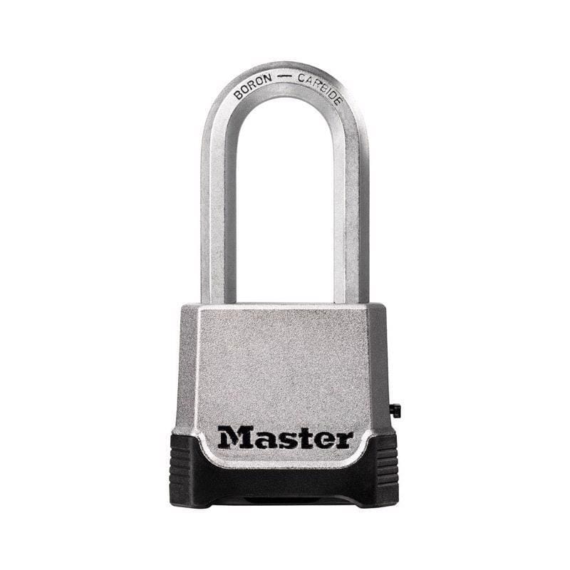 Master Lock M176XDLHHC Magnum 2" Zinc Die Cast W/ 2" Lg Boron S