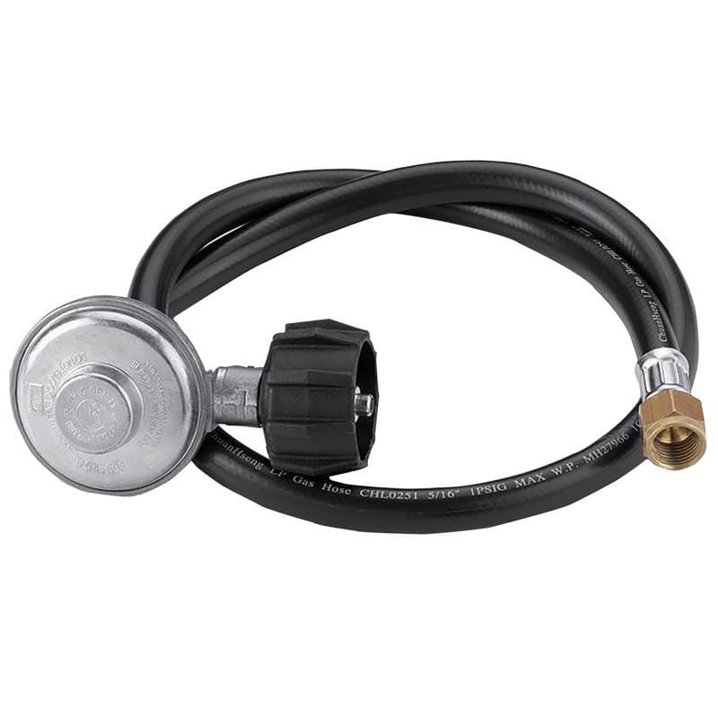 Weber 7627 Rubber Gas Line Hose and Regulator 31.2 in. L X 4 in. W For Weber