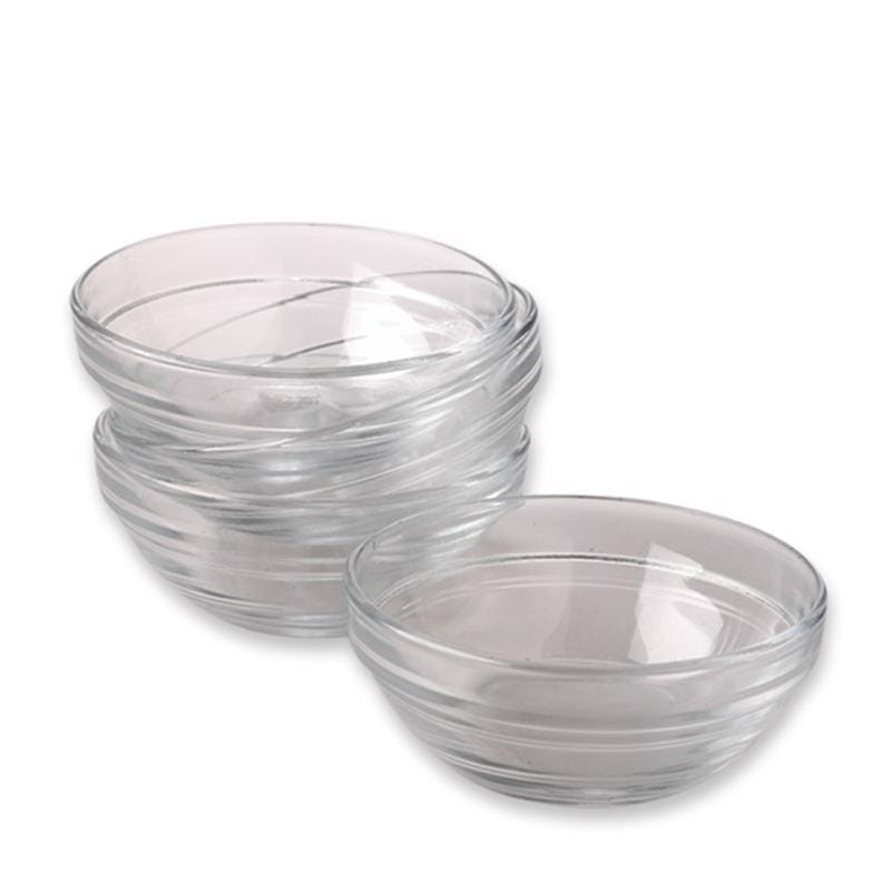 Gemco 5078583 Clear Glass Prep Bowl Set 4 oz