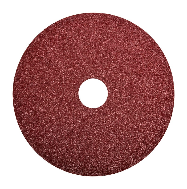 Norton 07660701909 5 in. D X 7/8 in. Aluminum Oxide Fiber Disc 50 Grit 25 pc