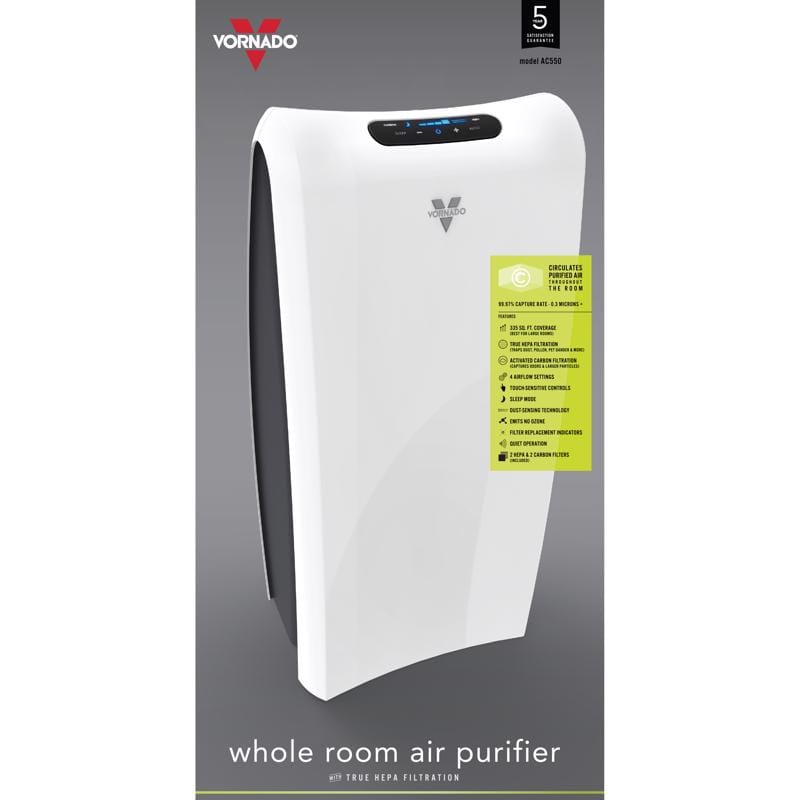 Vornado AC1-0039-43 AC550 HEPA Air Purifier 180 sq ft