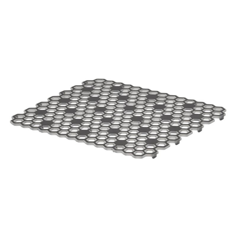 Spectrum A33012 Hexa 10.5 in. L X 0.5 in. W X 12 in. H Plastic Sink Mat