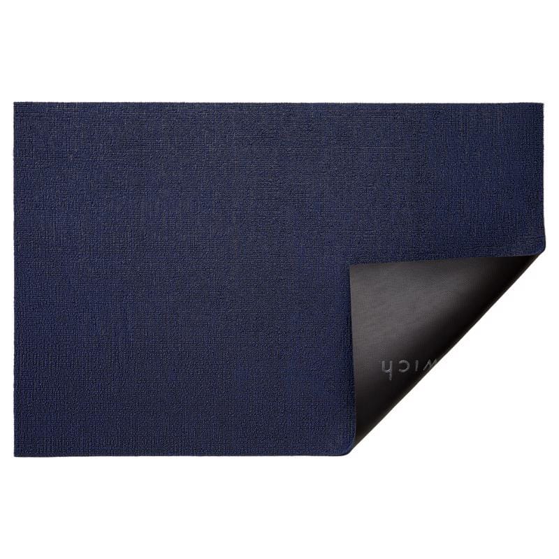Chilewich 200140-010 24 in. W X 36 in. L Indigo Solid PVC Vinyl Utility Mat