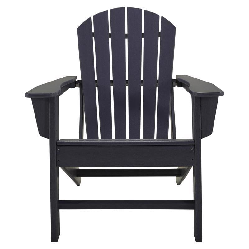 Signature Design P008-898 by Ashley Sundown Treasure Black HDPE Frame Chat Chair