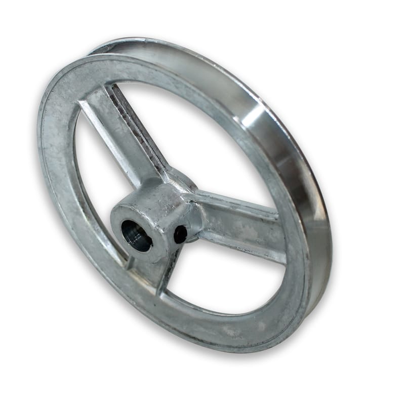 Chicago Die Cast 600A7 6 in. D X 3/4 in. D Zinc Single V-Grooved Pulley