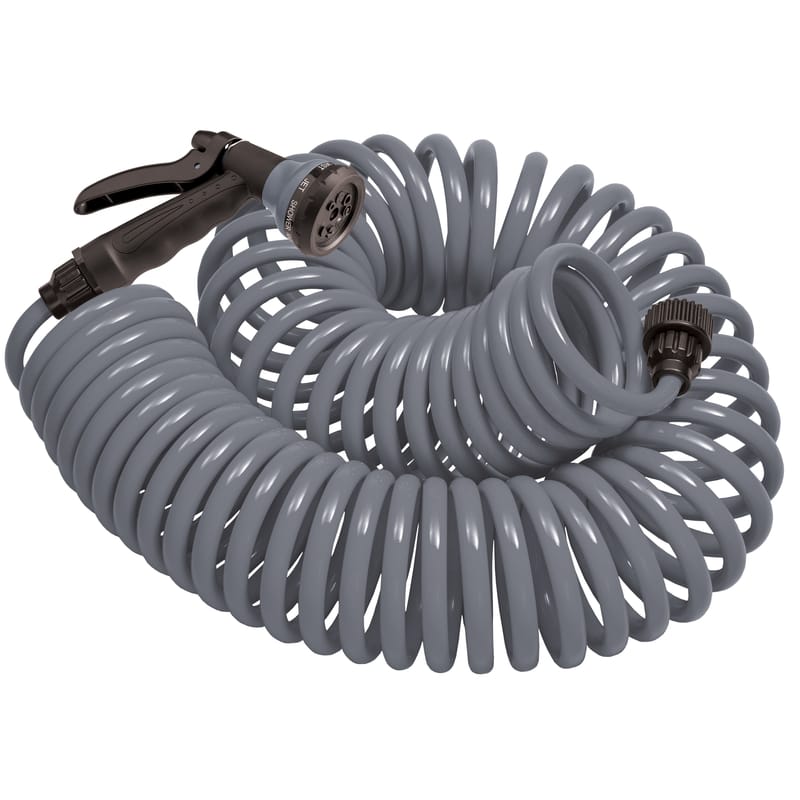 Orbit 27560 3/8 in. D X 50 ft. L Light Duty Expandable Coil Garden Hose