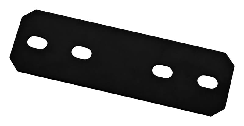 National Hardware N351-461 24 in. H X 1/4 in. W X 1.5 in. L Black Carbon Steel Mending Plate