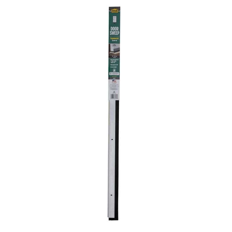 M-D Building Products 68247 Silver Aluminum Sweep For Doors 36 in. L X 1.88 in.
