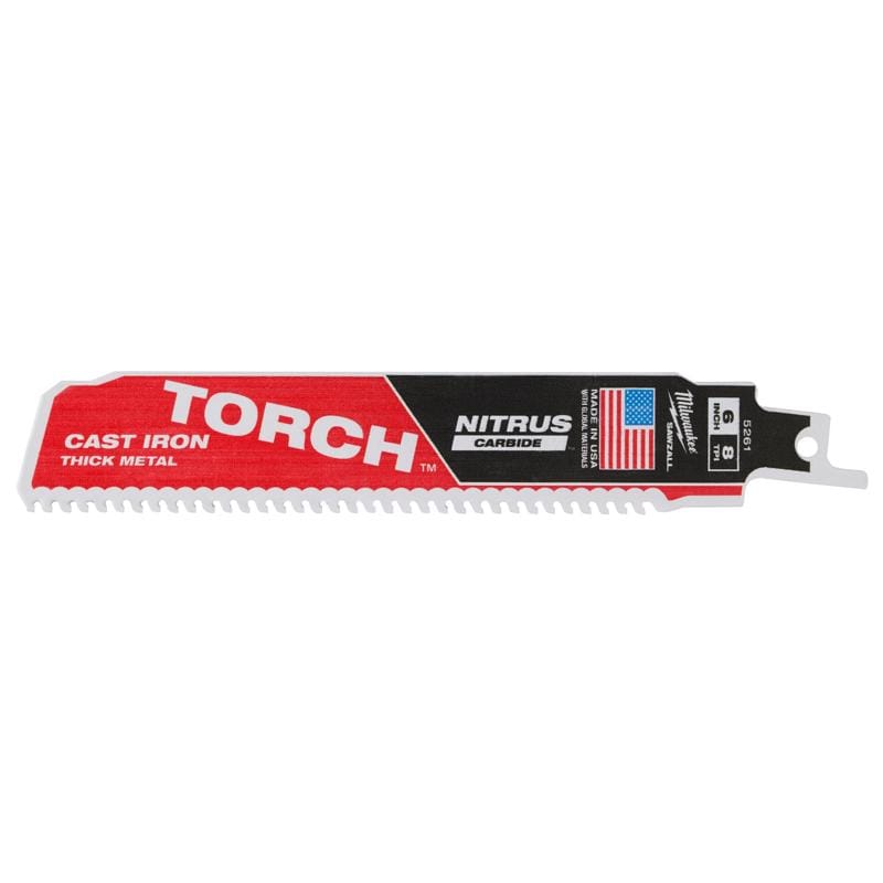 Milwaukee 48-00-5261 Sawzall 6" 7Tpi Carbide