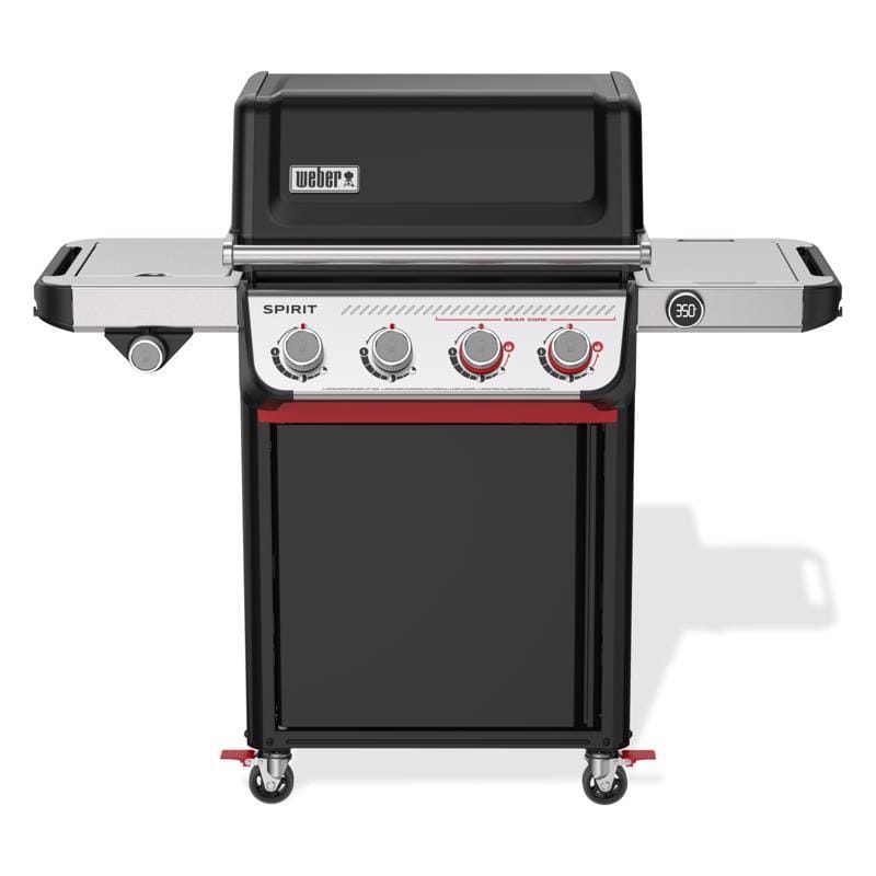 Weber 1500786 Spirit EP-435 4 Burner Liquid Propane Digital Thermometer Grill Black
