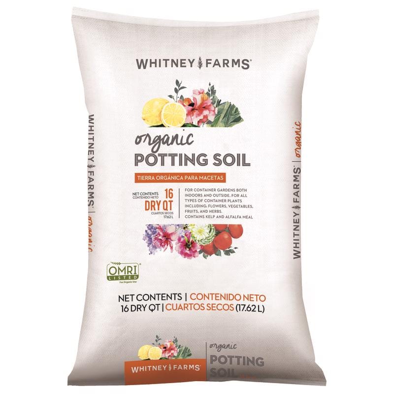 Whitney Farms 10101-71605 Organic All Purpose Potting Soil 16 qt