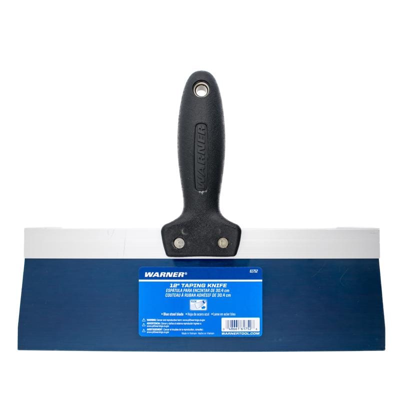Warner 61752 Blue Steel Taping Knife 1 in. H X 9.2 in. W X 12 in. L