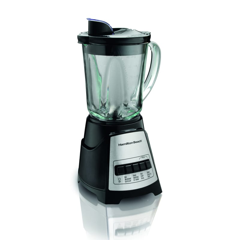 Hamilton Beach 58148J Power Elite Black Metal/Plastic Blender 40 oz 12 speed