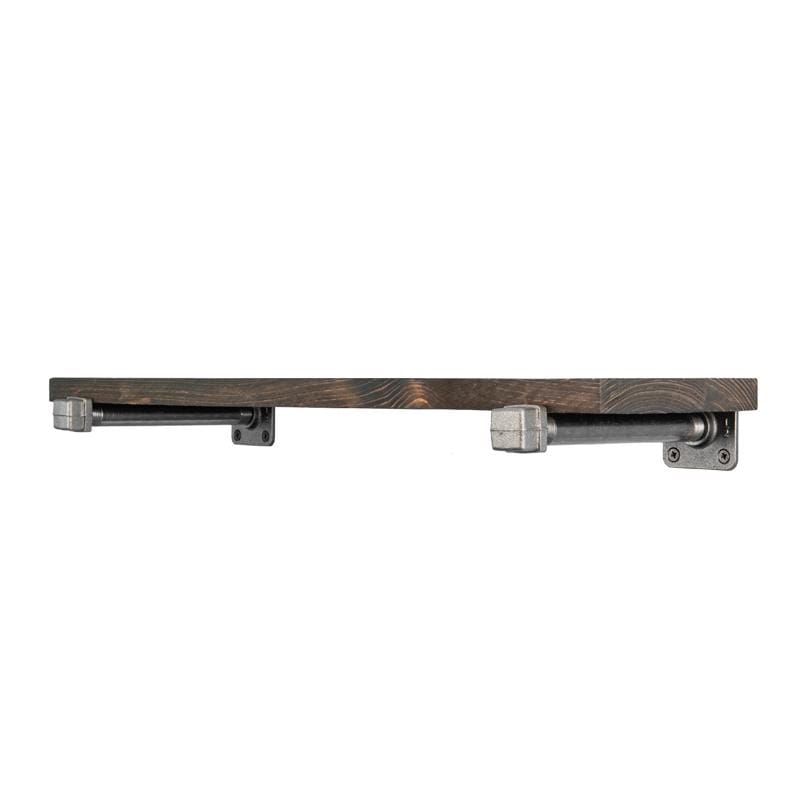 STZ 366 SLFKIT24-12 24 in. W X 24 in. D Black Wood Boulder Shelf Kit 1 pk