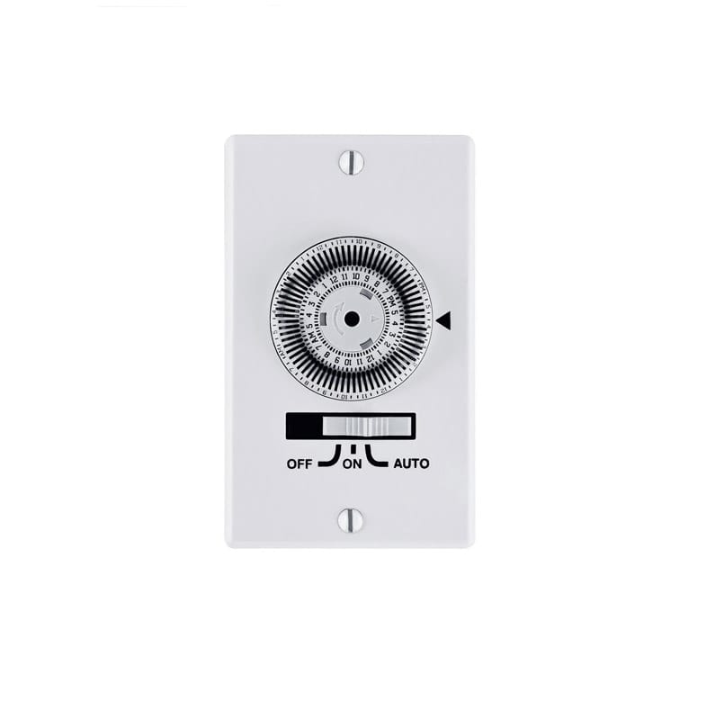 Prime TNIW24-RC Indoor Mechanical Timer 120 V White