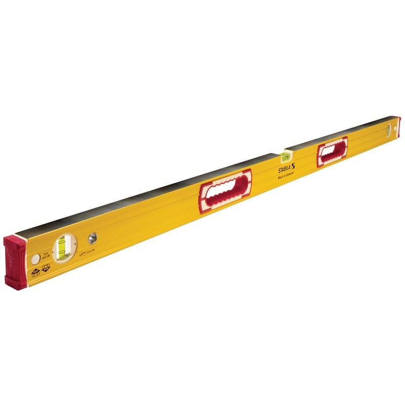 Stabila 38648 48 in. Aluminum Magnetic Type 96 M Level 3 vial