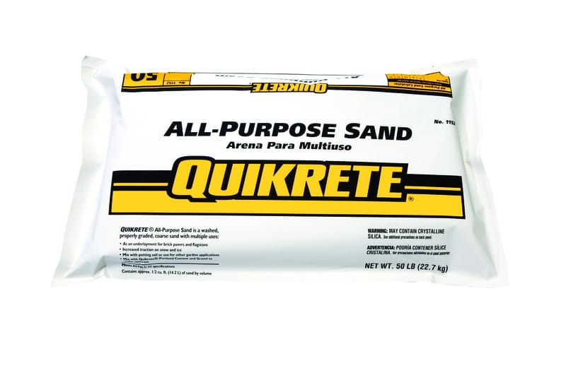 Quikrete 115253 Assorted All-Purpose Sand 50 lb