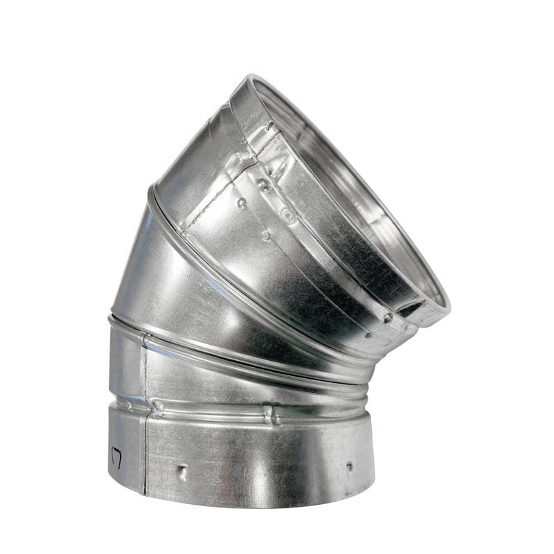 Selkirk 103222 3 in. D X 9.56 in. L Aluminum/Galvanized Steel Stove Pipe Elbow
