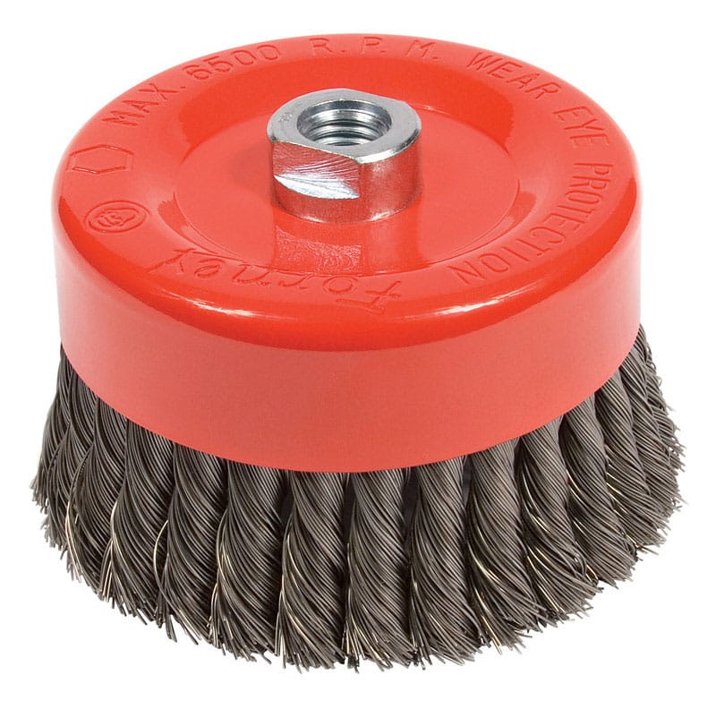 Forney 72756 6"X5/8-11Thd Knot Cup Brush