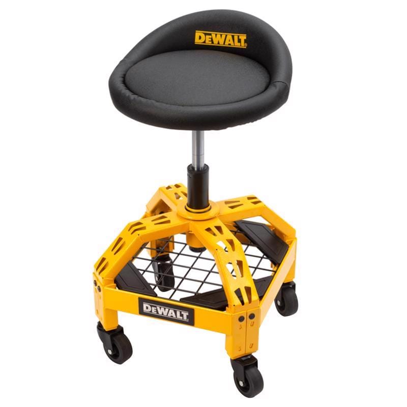 Dewalt 41562 Black Vinyl / Foam Swivel Adjustable Shop Stool