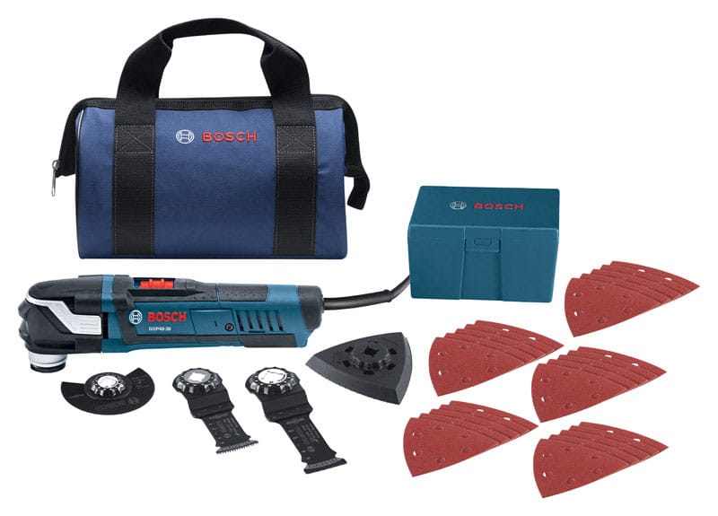 Bosch GOP40-30B StarlockPlus 4 amps Corded Oscillating Multi-Tool Kit