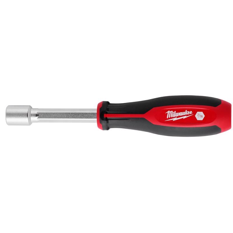 Milwaukee 48-22-2455 7/16 in. SAE Hollow Shaft Nut Driver 7 in. L 1 pc