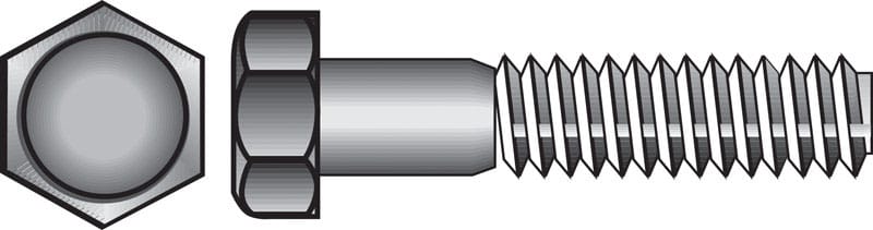 Hillman 190456 5/8 in. D X 10 in. L Zinc Plated Steel Hex Bolt 25 pk