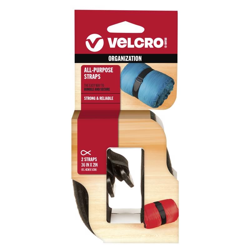 Velcro Brand 90440 ONE-WRAP Large Nylon Strap 36 in. L 2 pk