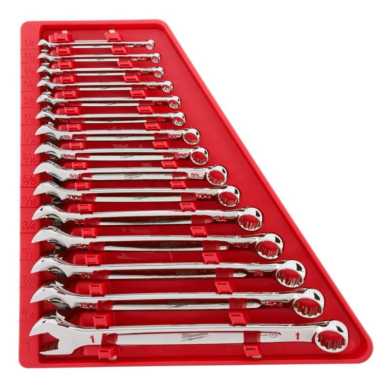 Milwaukee 48-22-9415 15 Piece Combo Wrench Kt SAE