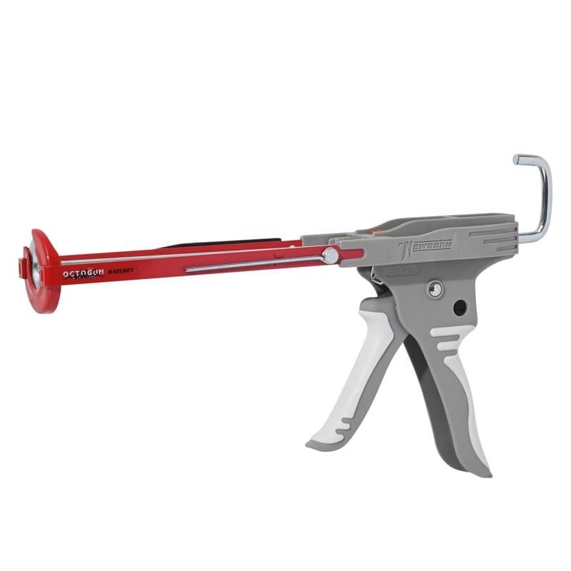 Newborn 289-HTD Octogun Lightweight Steel Ratchet Rod Caulking Gun