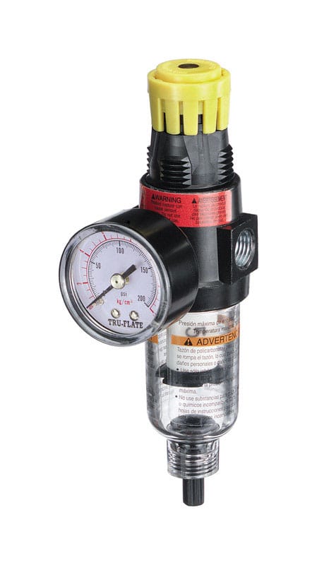 Tru-Flate TRFL27243 Filter/Regulator W/Gauge