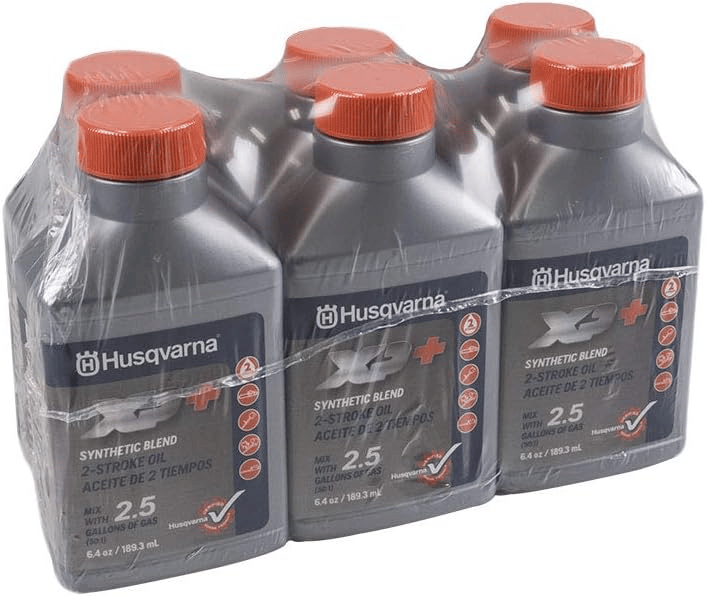 Husqvarna 593152303 XP+ 2 Stroke Oil 6.4oz oz. 2.5 Gal Mix 6 Pack