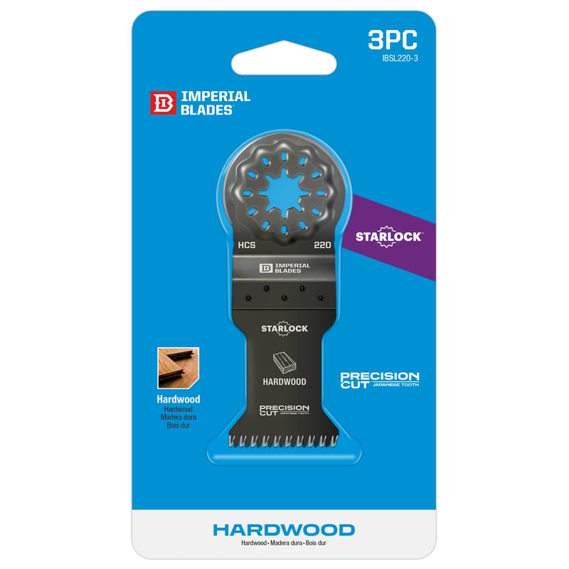 Milwaukee IBSL220-3 Blade Hardwd1-3/8" 3 Pack