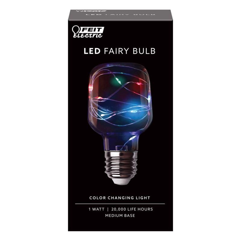 Feit Electric FY/NP/RGB/LED Led Fairy Cyl E26 Mc 1W